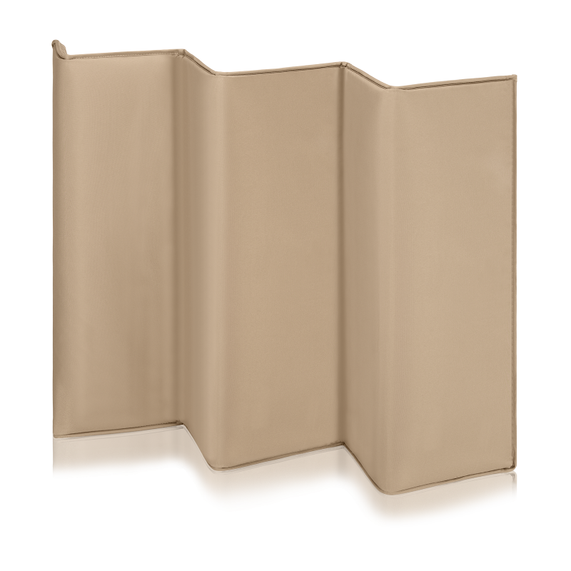 Lionelo Jasmin Easy Fold Beige Sand — Cestovní postýlka