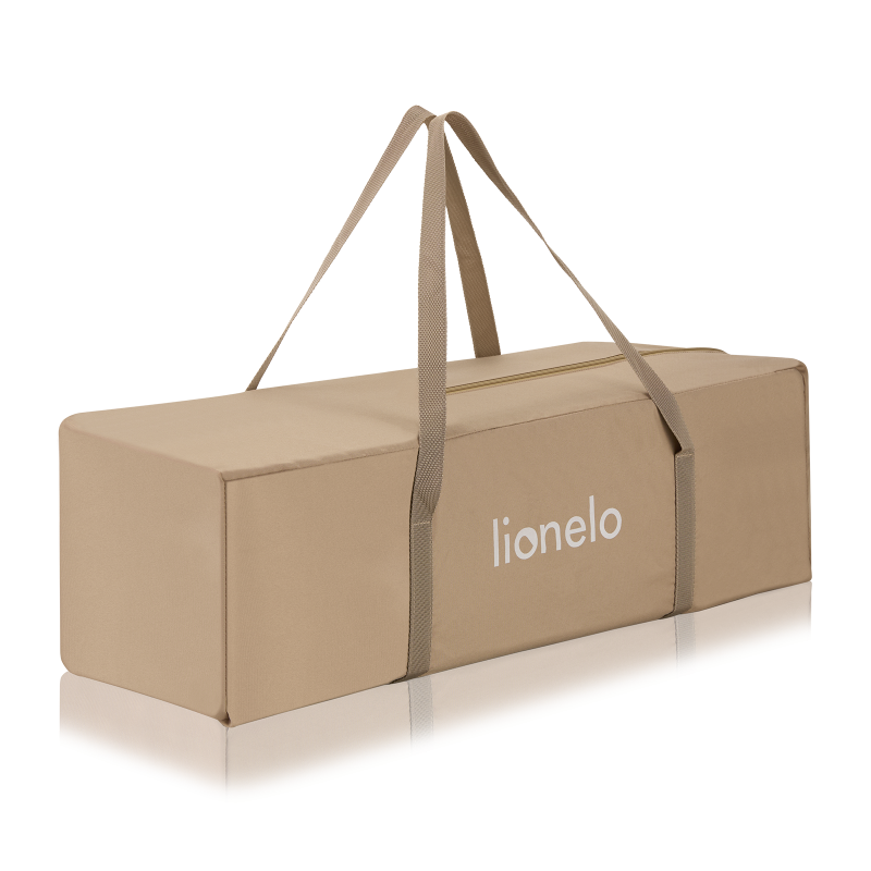 Lionelo Jasmin Easy Fold Beige Sand — Cestovní postýlka