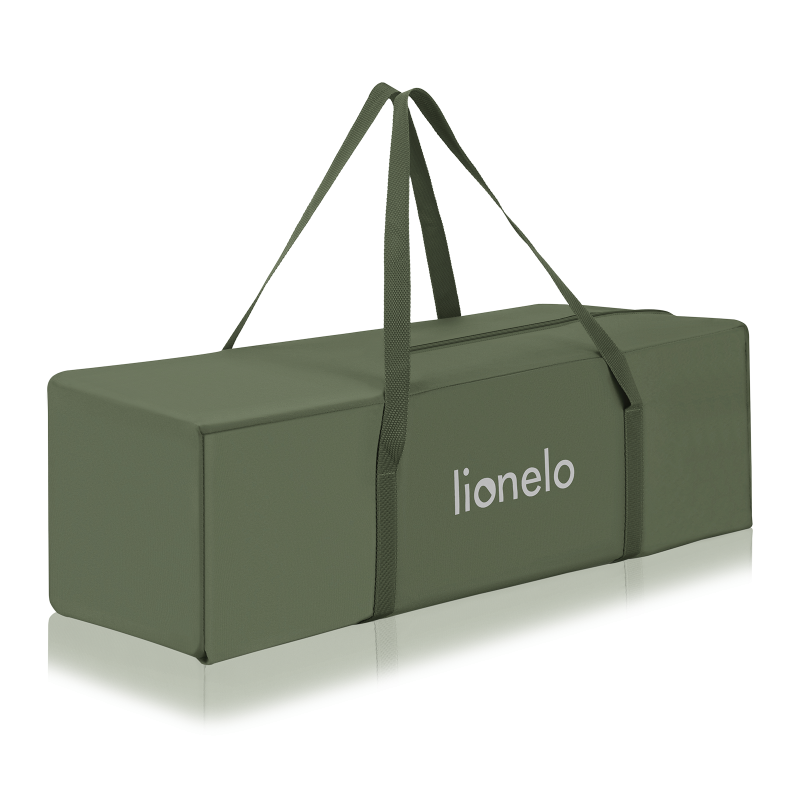 Lionelo Jasmin Easy Fold Green Olive — Cestovní postýlka