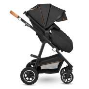 Lionelo Amber 2v1 Grey Graphite — Multifunkční kočárek