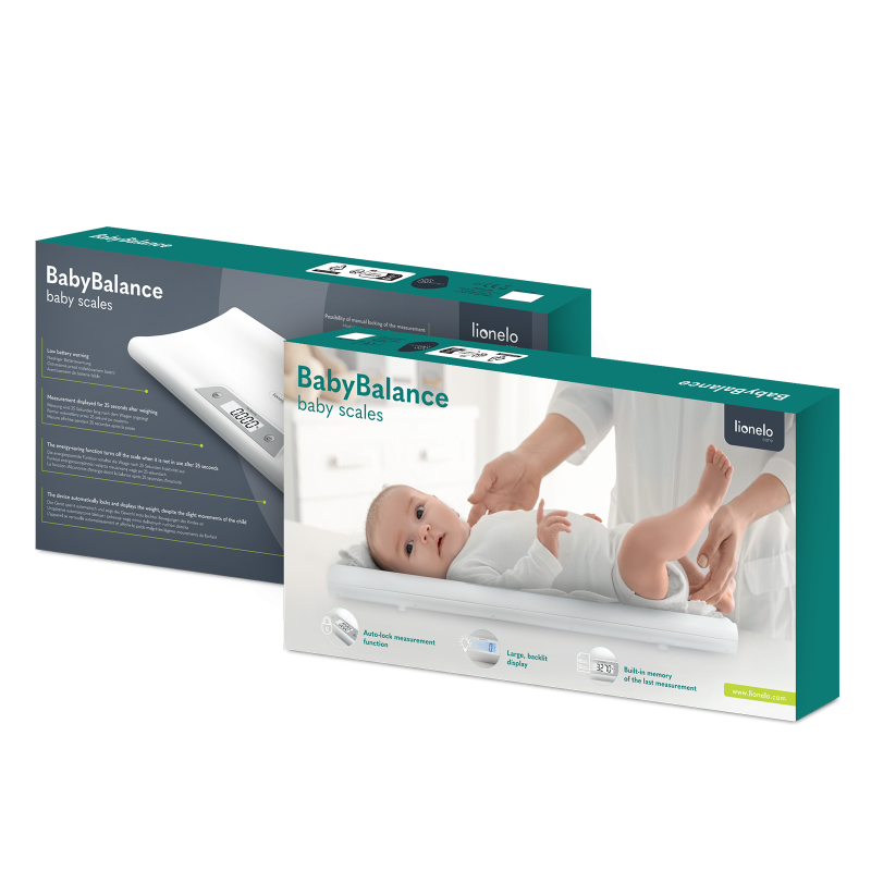 Lionelo Babybalance White — Dětská váha