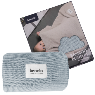 Lionelo Bamboo Blanket Grey — Bambusová dečka