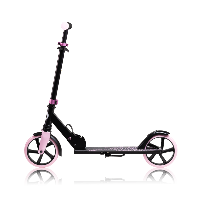 Lionelo Luca Black Carbon Pink — Koloběžka