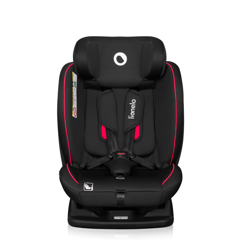 lionelo ​​Aart i-Size Black Carbon Red — Autosedačka