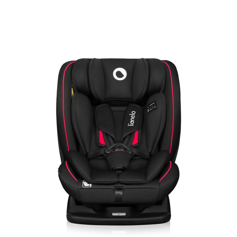 lionelo ​​Aart i-Size Black Carbon Red — Autosedačka