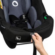 lionelo Astrid i-Size Set Black Grey — Autosedačka se základnou ISOFIX