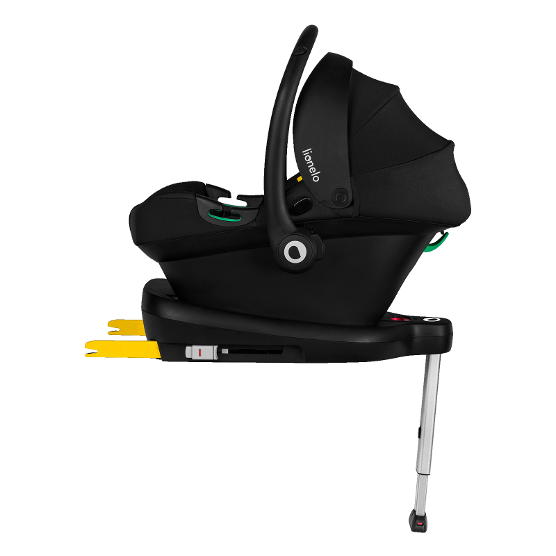 lionelo Astrid i-Size Set Black Grey — Autosedačka se základnou ISOFIX