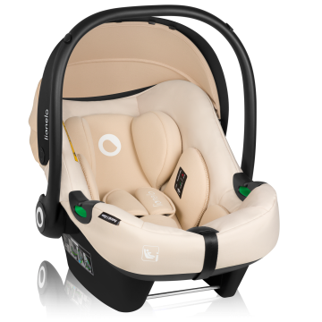 lionelo Astrid i-Size Set Beige Sand — Autosedačka se základnou ISOFIX