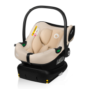 lionelo Astrid i-Size Set Beige Sand — Autosedačka se základnou ISOFIX