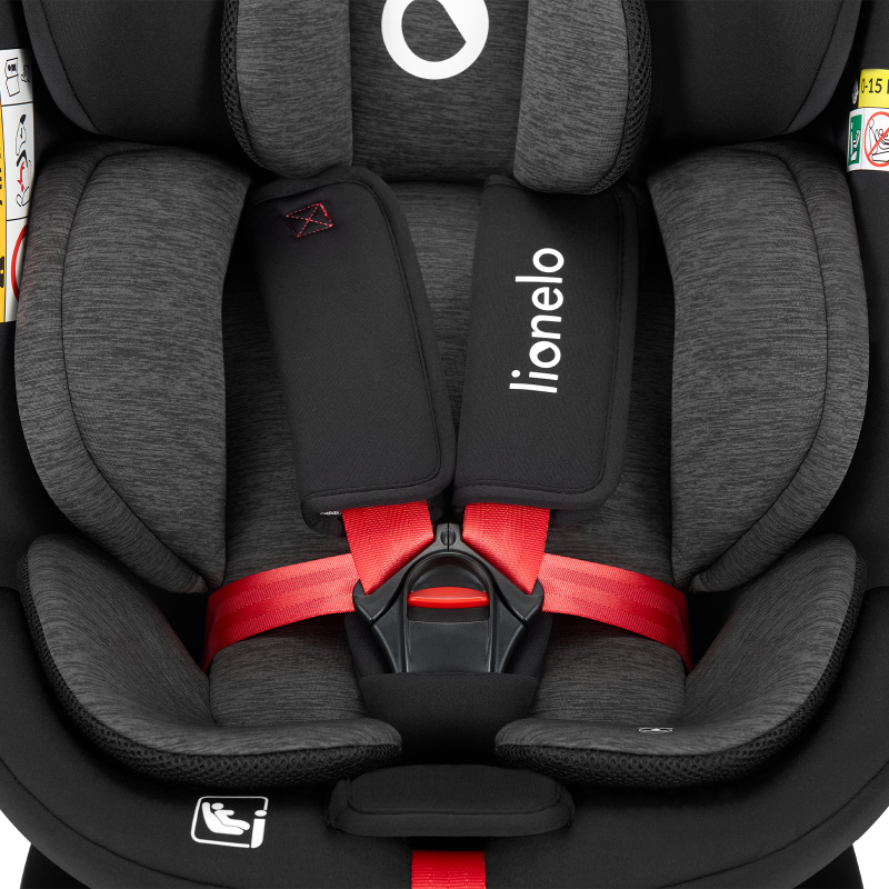 Lionelo Navy i-Size Black Red — autosedačka