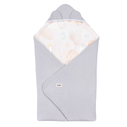 Lionelo Travel Swaddle Blanket Grey Balloon — Zavinovačka do autosedačky